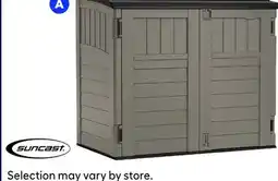 RONA SUNCAST garden sheds 34 cu. ft offer