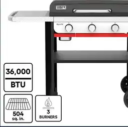 RONA Weber 28 Slate propane gas griddle offer