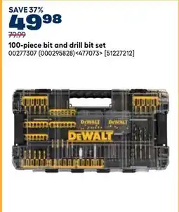RONA DEWALT 100-piece bit and drill bit set offer
