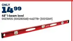 RONA Craftsman 48 I-beam level offer