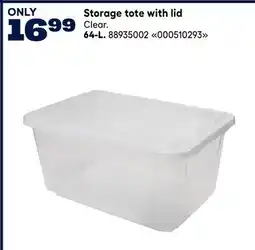 RONA Storage tote with lid 64-L offer