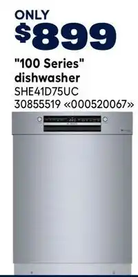 RONA 100 Series dishwasher offer