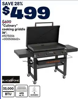RONA Culinary cooking griddle 36 offer