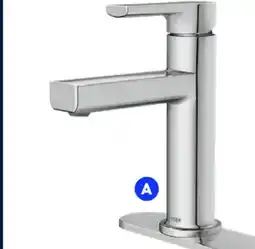 RONA Moen Chrome finish Rinza bathroom faucets offer
