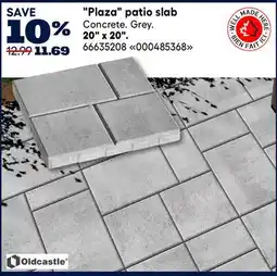 RONA Oldcastle Plaza patio slab offer