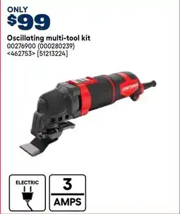 RONA CRAFTSMAN Oscillating multi-tool kit offer