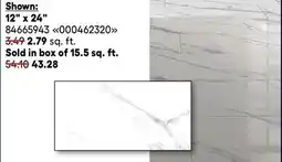 RONA All floor tiles offer