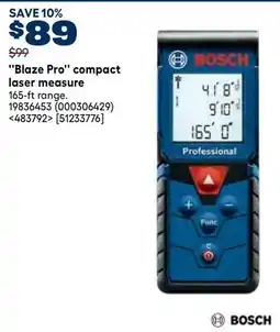 RONA BOSCH Blaze Pro compact laser measure offer