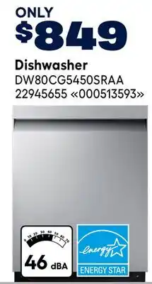 RONA Samsung Dishwasher offer