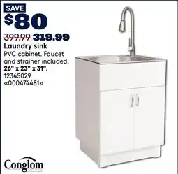RONA Conglom Laundry sink, 26 x 23 x 31 offer