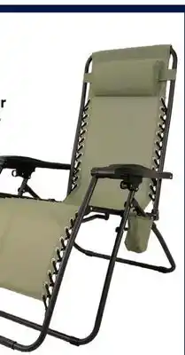 RONA Landon & Co. Zero gravity lounge chair offer