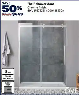 RONA OVE Bel shower door offer
