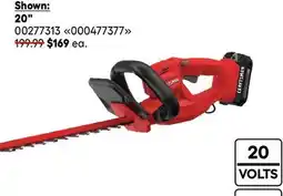RONA 20 CRAFTSMAN 20-V hedge trimmers and leaf blowers offer