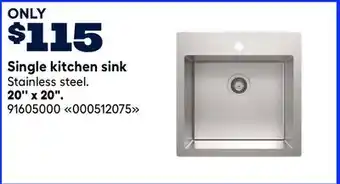 RONA Single kitchen sink offer