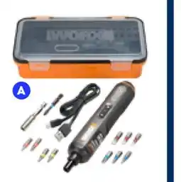 RONA WORX Screwdriver with 12 bits offer