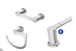 RONA MOEN Rinza 3-piece, chrome finish Accessories offer