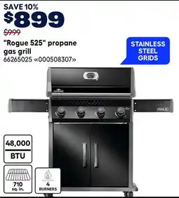 RONA Napoleon Rogue 525 propane gas grill offer