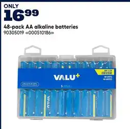 RONA 48-pack AA alkaline batteries offer