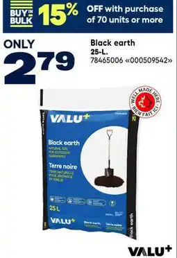 RONA Black earth 25-L offer