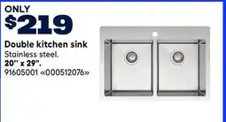 RONA Double kitchen sink offer