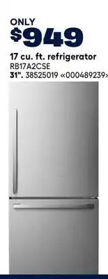 RONA Hisense 17 cu. ft. refrigerator offer