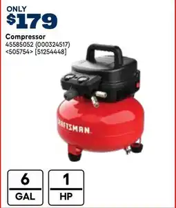 RONA CRAFTSMAN Compressor offer