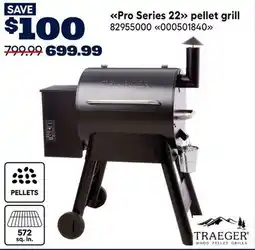RONA Traeger Pro Series 22 pellet grill offer