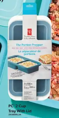 Real Canadian Superstore PC 2 CUP TRAY WITH LID offer