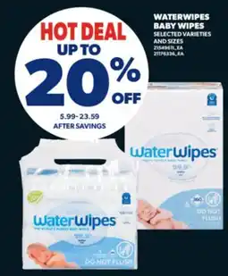 Real Canadian Superstore WATERWIPES BABY WIPES offer