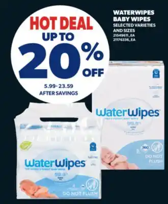 Real Canadian Superstore WATERWIPES BABY WIPES offer