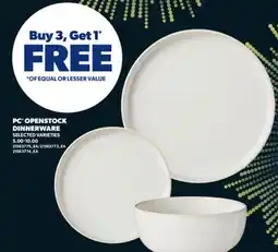 Real Canadian Superstore PC OPENSTOCK DINNERWARE offer