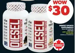 Real Canadian Superstore PERFECT SPORTS SUPPLEMENTS offer