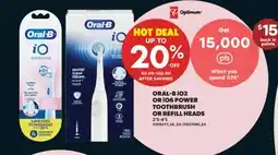 Real Canadian Superstore ORAL-B iO2 OR iO6 POWER TOOTHBRUSH OR REFILL HEADS, 2'S-4'S offer
