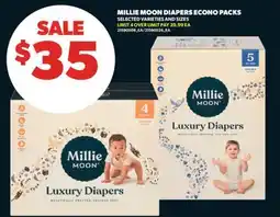 Real Canadian Superstore MILLIE MOON DIAPERS ECONO PACKS offer
