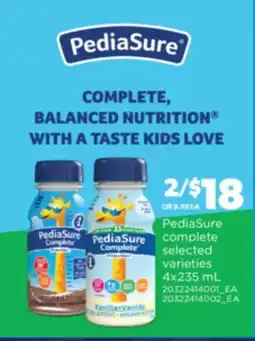 Real Canadian Superstore PEDIASURE COMPLETE offer