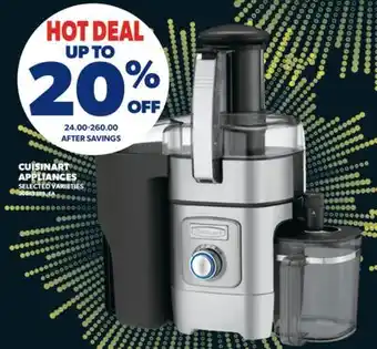 Real Canadian Superstore CUISINART APPLIANCES offer