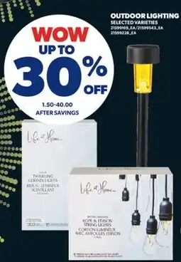 Real Canadian Superstore OUTDOOR LIGHTING offer