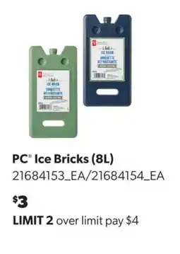 Real Canadian Superstore PC ICE BRICKS offer
