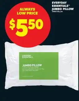 Real Canadian Superstore EVERYDAY ESSENTIALS JUMBO PILLOW offer