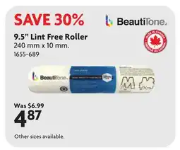 Home Hardware 9.5 Lint Free Roller offer