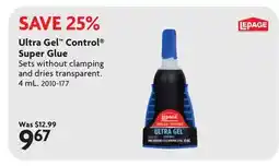 Home Hardware Ultra Gel Control Super Glue Sets offer