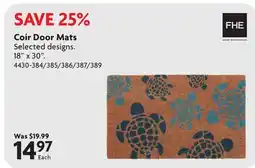 Home Hardware Coir Door Mats offer