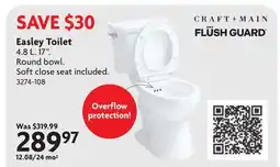 Home Hardware Easley Toilet offer