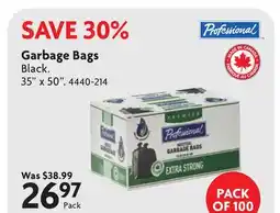Home Hardware Garbage Bags offer