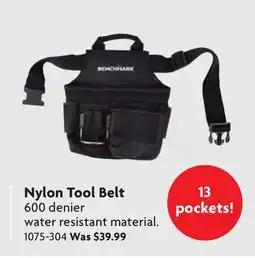 Home Hardware Nylon Tool Belt offer