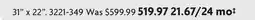Home Hardware Calden Vanity offer