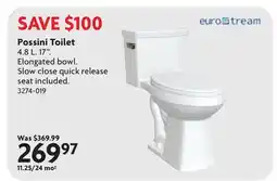 Home Hardware Possini Toilet offer