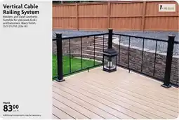 Home Hardware Vertical Cable Railing System offer