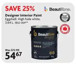 Home Hardware Designer Interior Paint offer