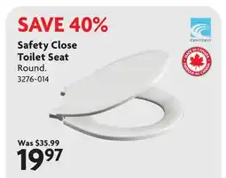 Home Hardware Safety Close Toilet Seat offer